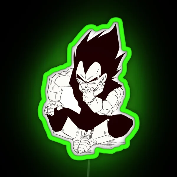 Vegeta RGB Neon Sign