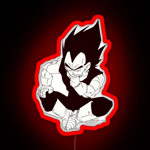 Vegeta RGB Neon Sign