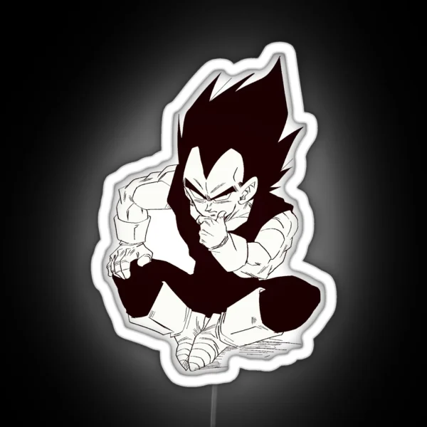 Vegeta RGB Neon Sign