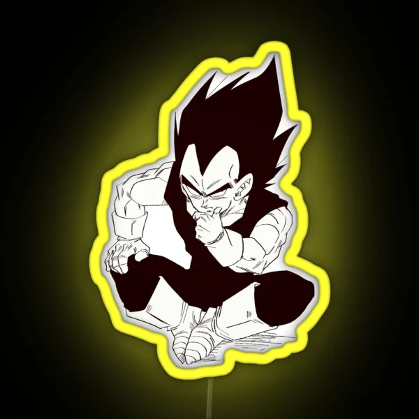 Vegeta RGB Neon Sign