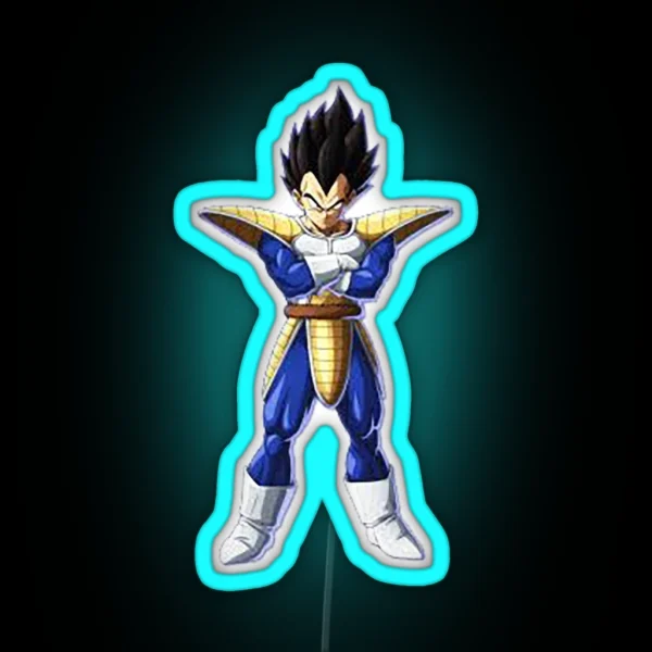 Vegeta RGB Neon Sign