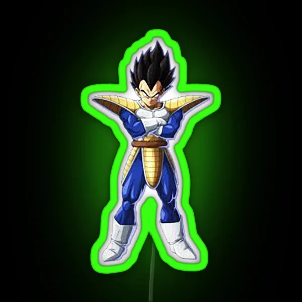 Vegeta RGB Neon Sign