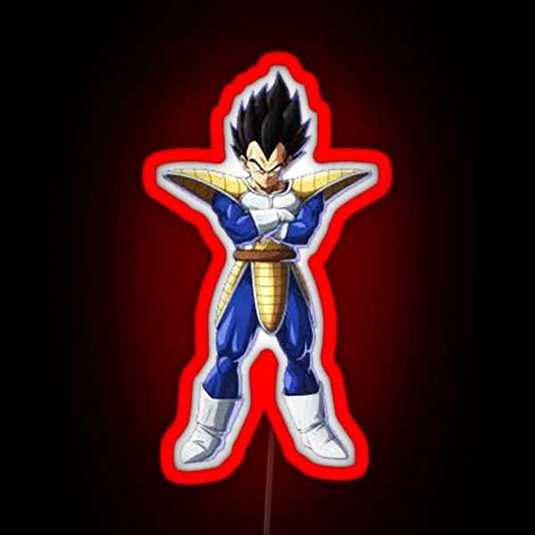 Vegeta RGB Neon Sign