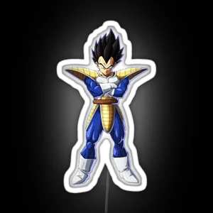Vegeta RGB Neon Sign