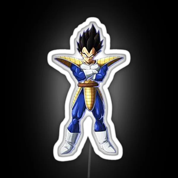 Vegeta RGB Neon Sign