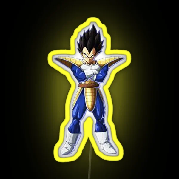 Vegeta RGB Neon Sign