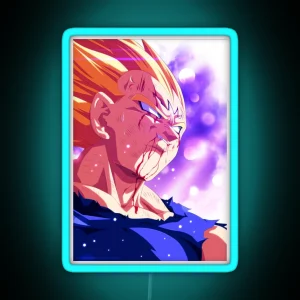Vegeta RGB Neon Sign