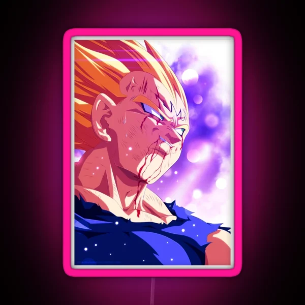 Vegeta RGB Neon Sign