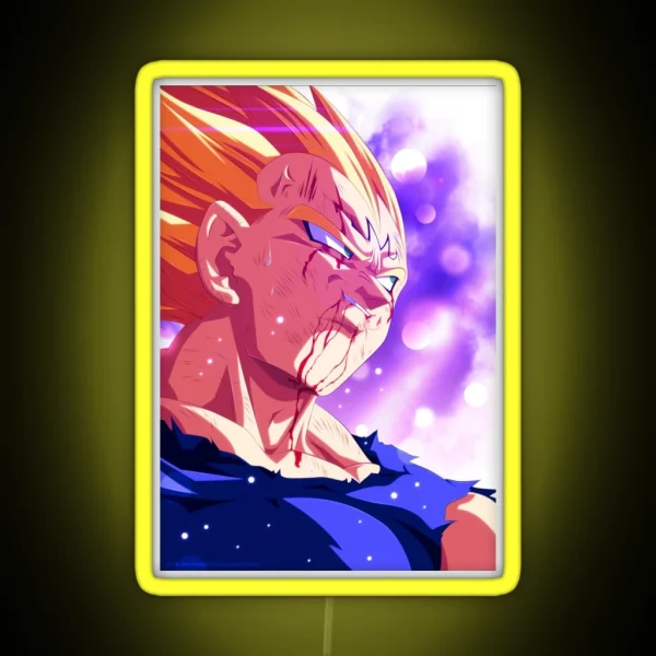 Vegeta RGB Neon Sign