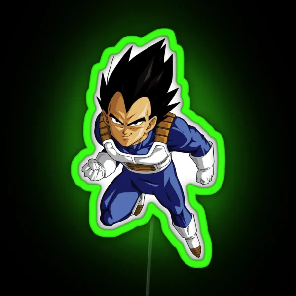 Vegeta RGB Neon Sign