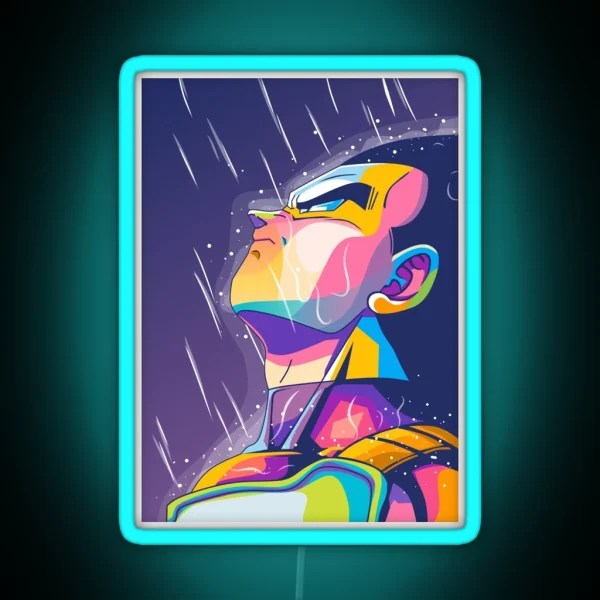 Vegeta RGB Neon Sign