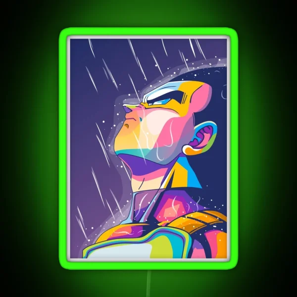 Vegeta RGB Neon Sign