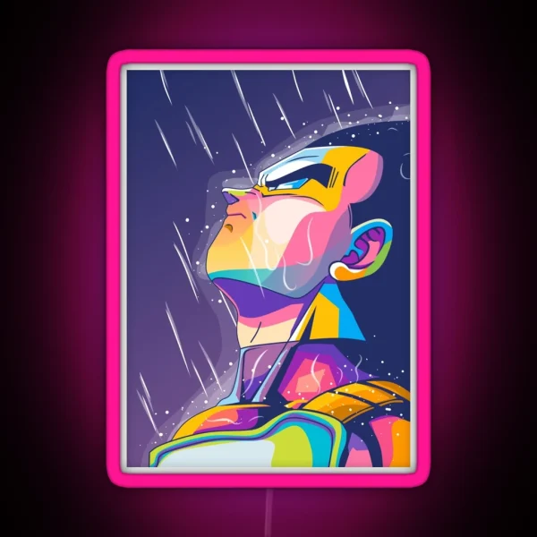 Vegeta RGB Neon Sign