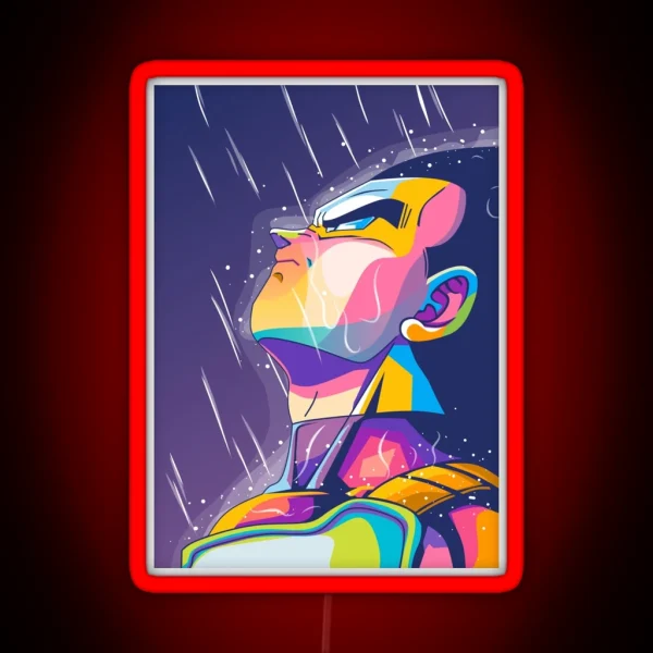 Vegeta RGB Neon Sign