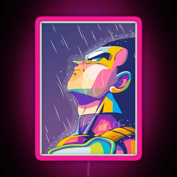 Vegeta RGB Neon Sign