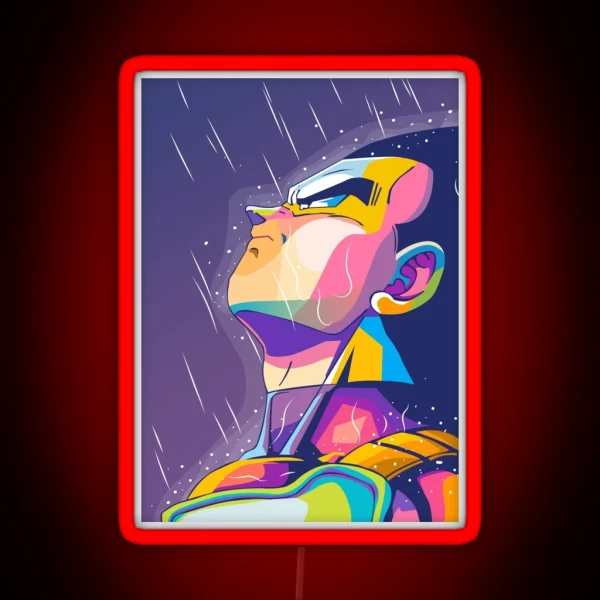 Vegeta RGB Neon Sign
