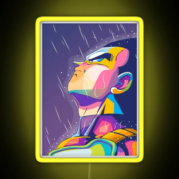 Vegeta RGB Neon Sign