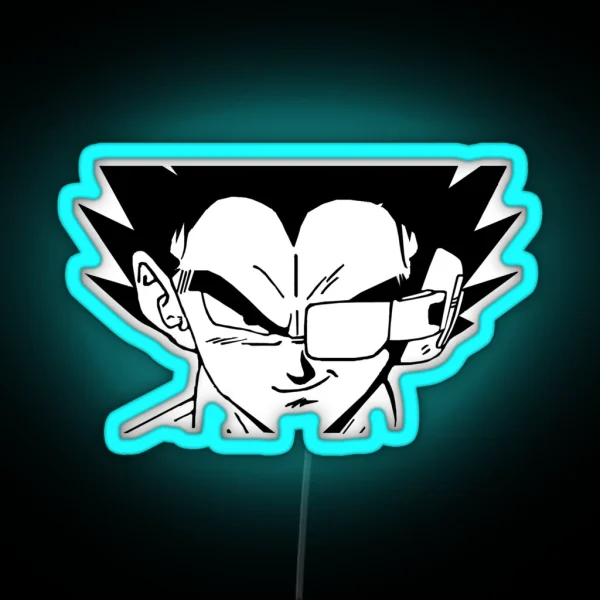 Vegeta RGB Neon Sign
