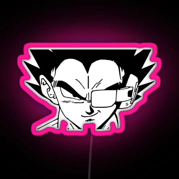 Vegeta RGB Neon Sign