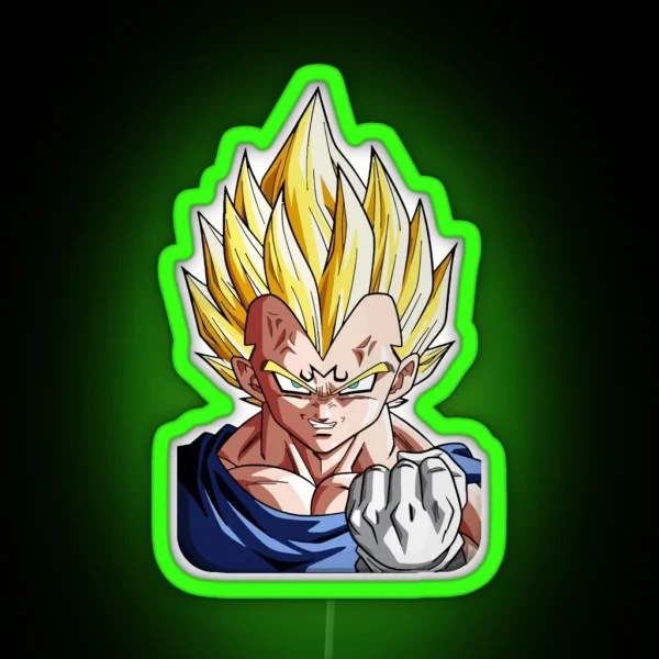 Vegeta RGB Neon Sign