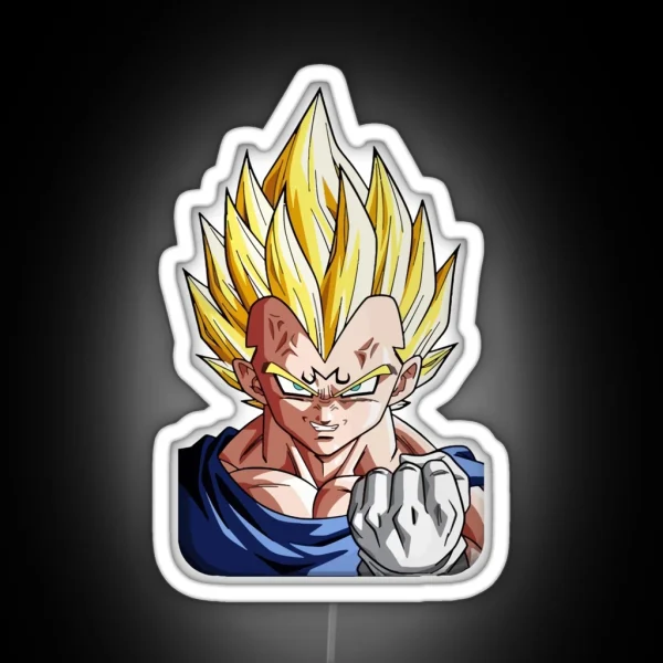Vegeta RGB Neon Sign