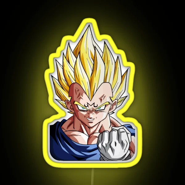 Vegeta RGB Neon Sign
