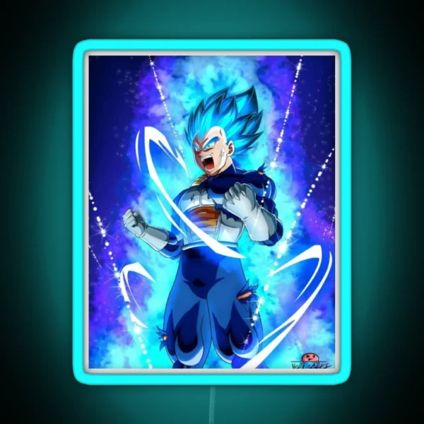 Vegeta RGB Neon Sign