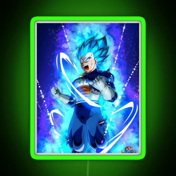 Vegeta RGB Neon Sign