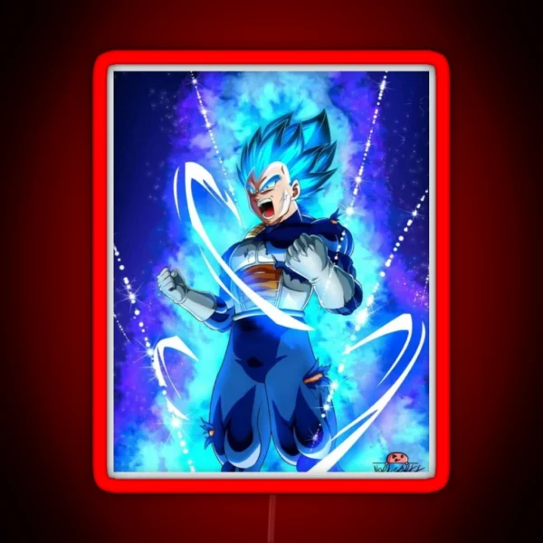 Vegeta RGB Neon Sign