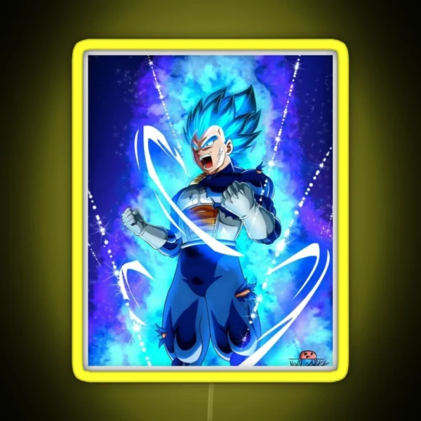 Vegeta RGB Neon Sign