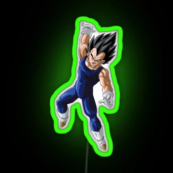 Vegeta RGB Neon Sign