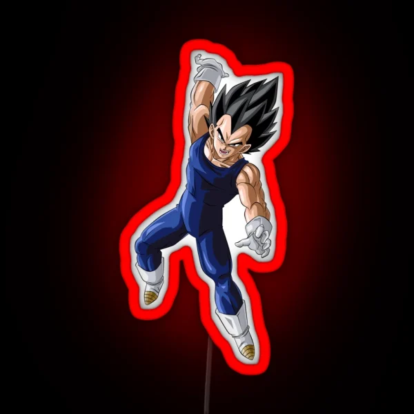 Vegeta RGB Neon Sign