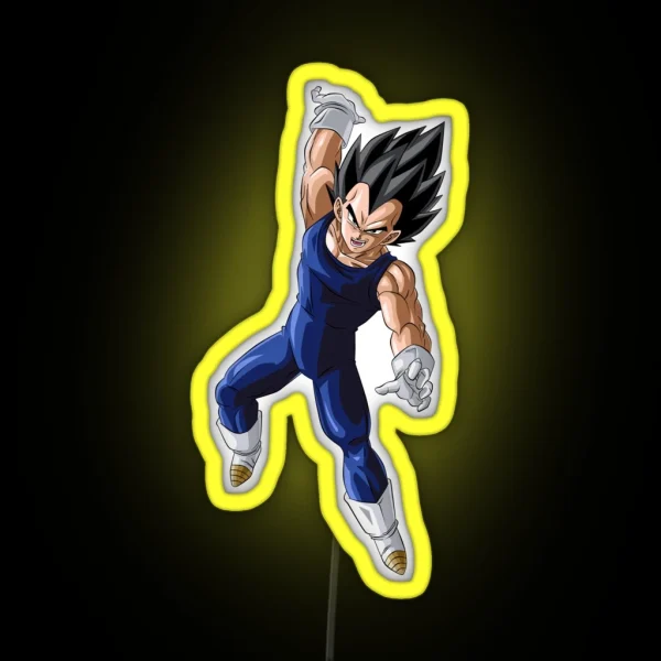 Vegeta RGB Neon Sign