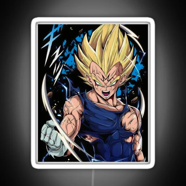 Vegeta RGB Neon Sign