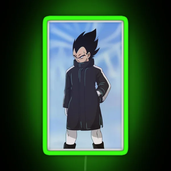 Vegeta RGB Neon Sign