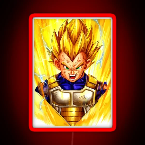 Vegeta Ssj RGB Neon Sign