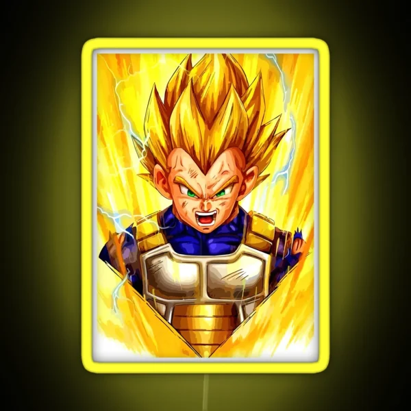 Vegeta Ssj RGB Neon Sign