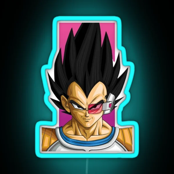 Vegeta Super RGB Neon Sign