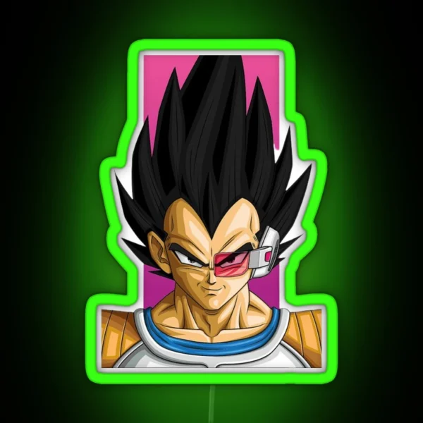 Vegeta Super RGB Neon Sign