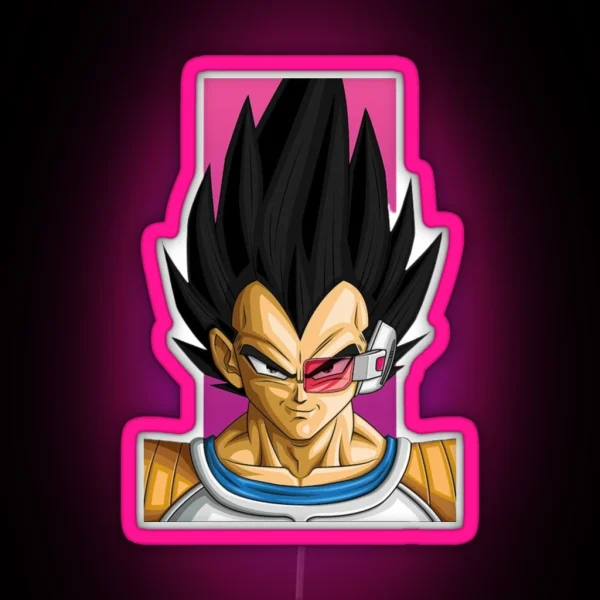 Vegeta Super RGB Neon Sign
