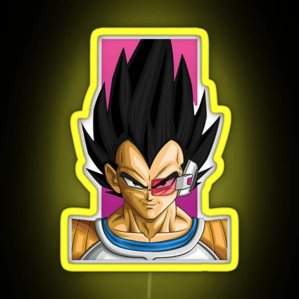 Vegeta Super RGB Neon Sign