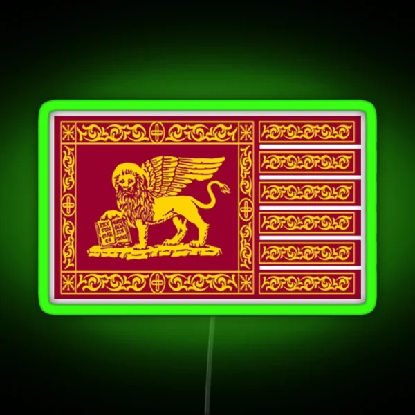 Venetian Flag RGB Neon Sign
