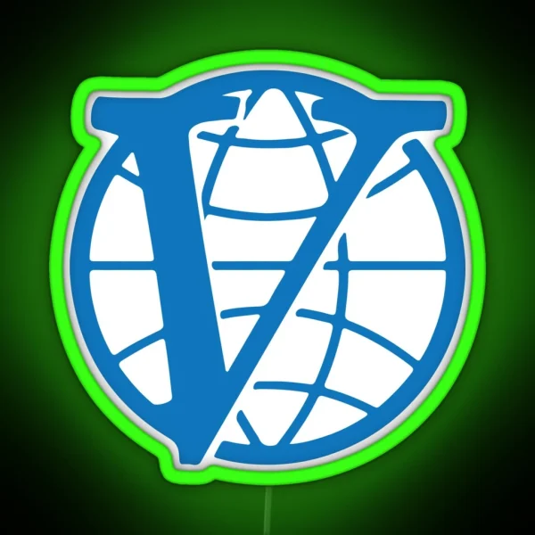 Venture Industries Employee Logo RGB Neon Sign