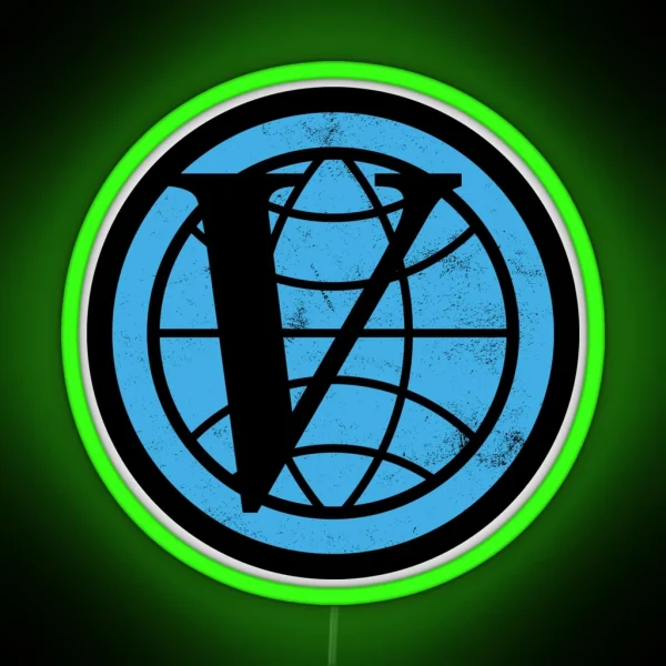 Venture Industries Logo The Venture Bros RGB Neon Sign