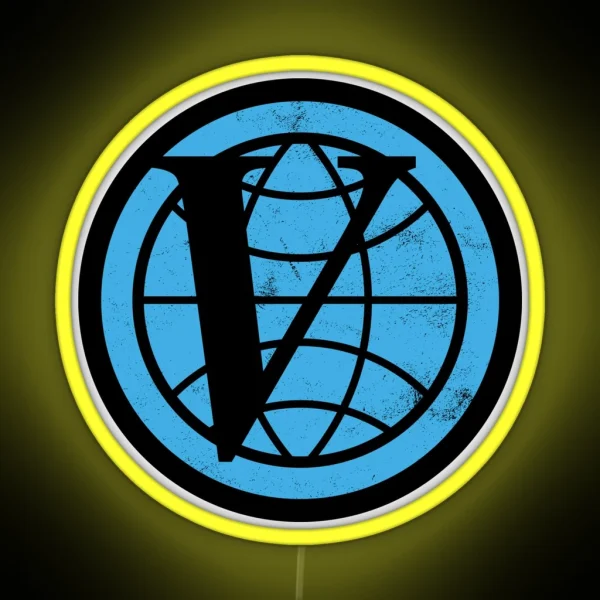 Venture Industries Logo The Venture Bros RGB Neon Sign