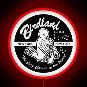 Venue Birdland Jazz Club RGB Neon Sign