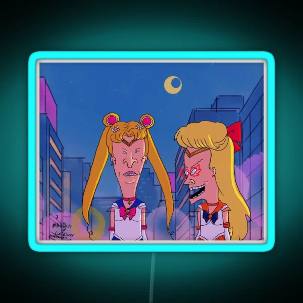 Venus And Bunhead RGB Neon Sign