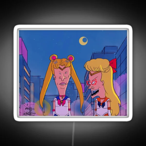 Venus And Bunhead RGB Neon Sign