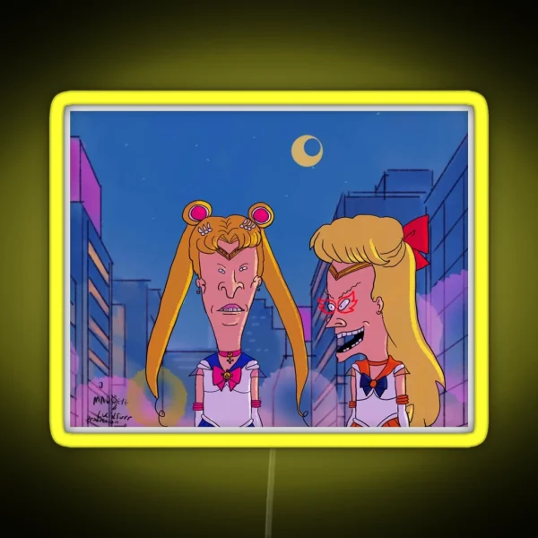 Venus And Bunhead RGB Neon Sign