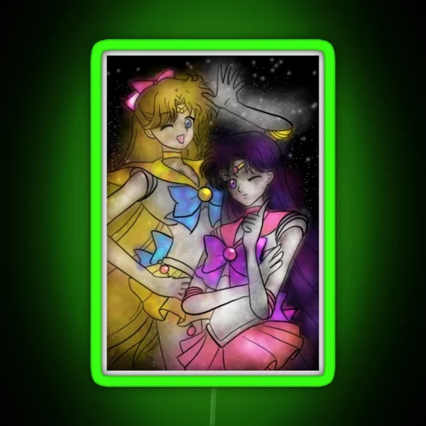 Venus And Mars RGB Neon Sign